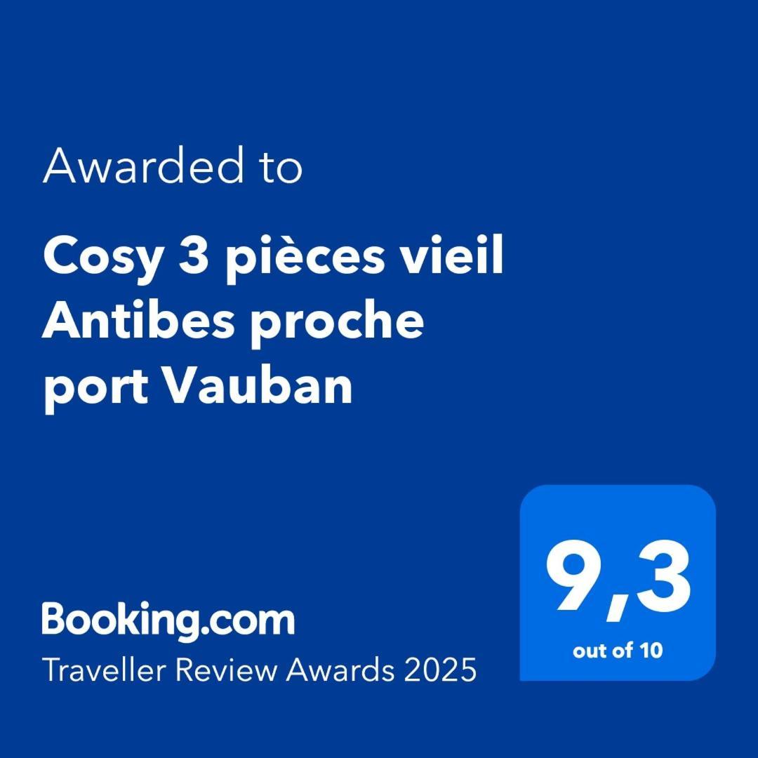 Apartment Cosy 3 Pieces Vieil Proche Port Vauban Antibes